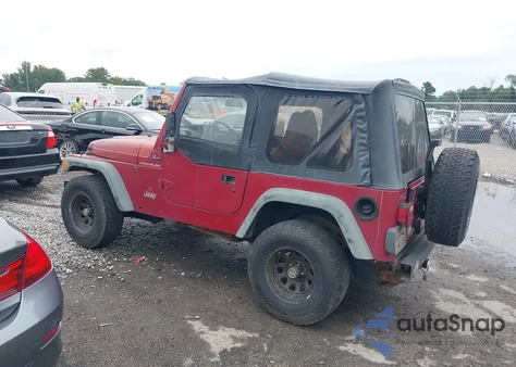 1999 Jeep Wrangler Se z USA, uszkodzony, nr VIN 1J4FY29P3XP470291